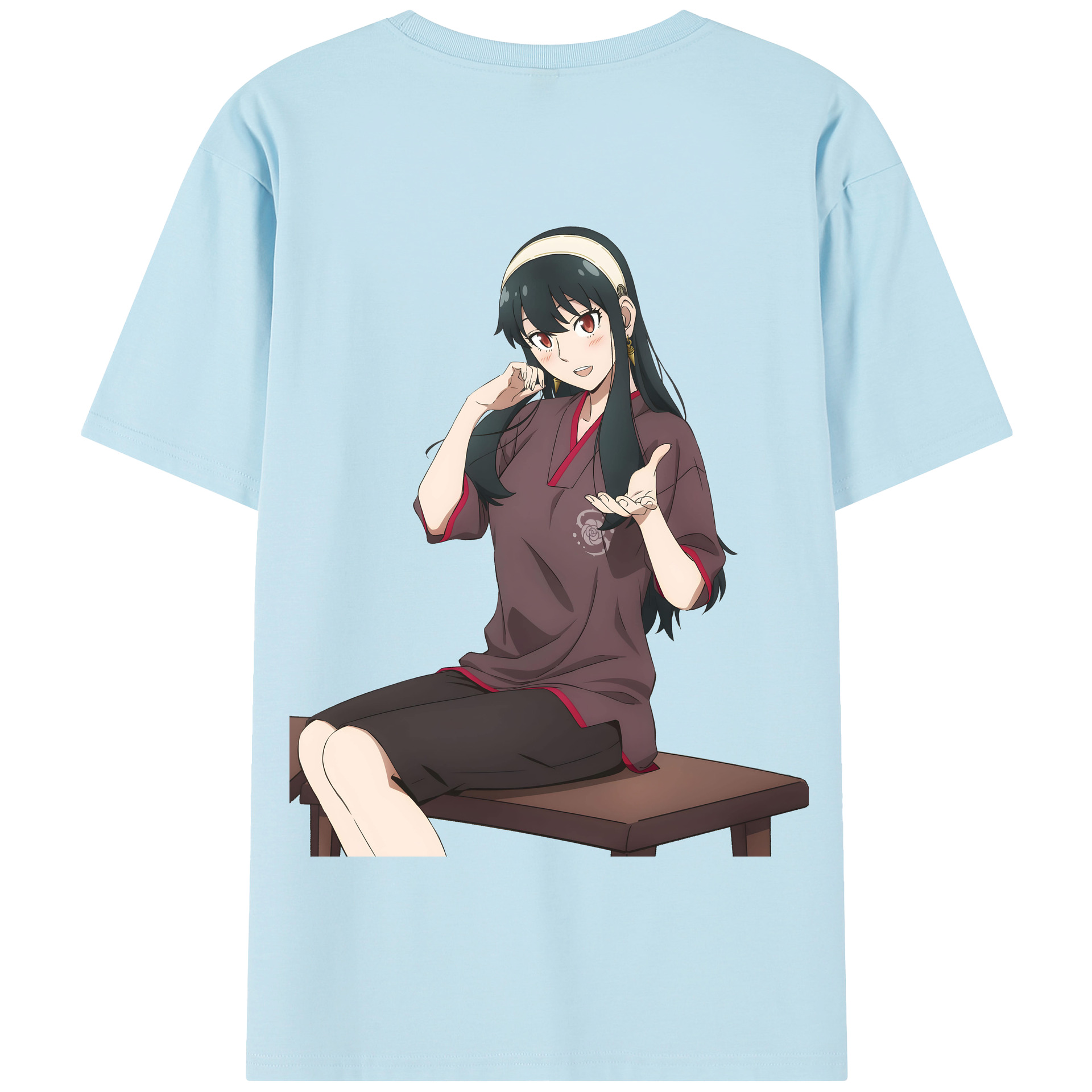 （画像用） SPY×FAMILY间谍家家酒 綿100％半袖Tシャツ（背面プリント）